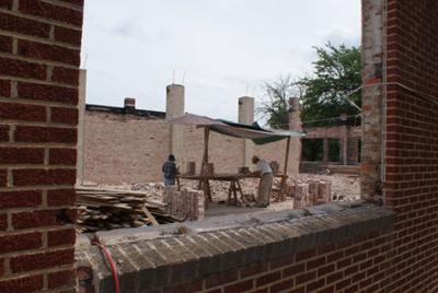 Workers Demolish Former Booker T Washington School Building Community Gainesvilleregister Com