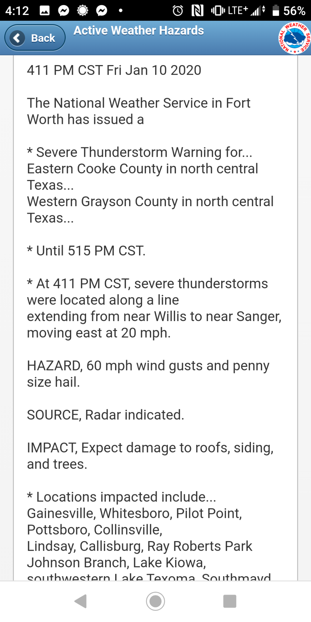 Weather watches, warning issued Local News