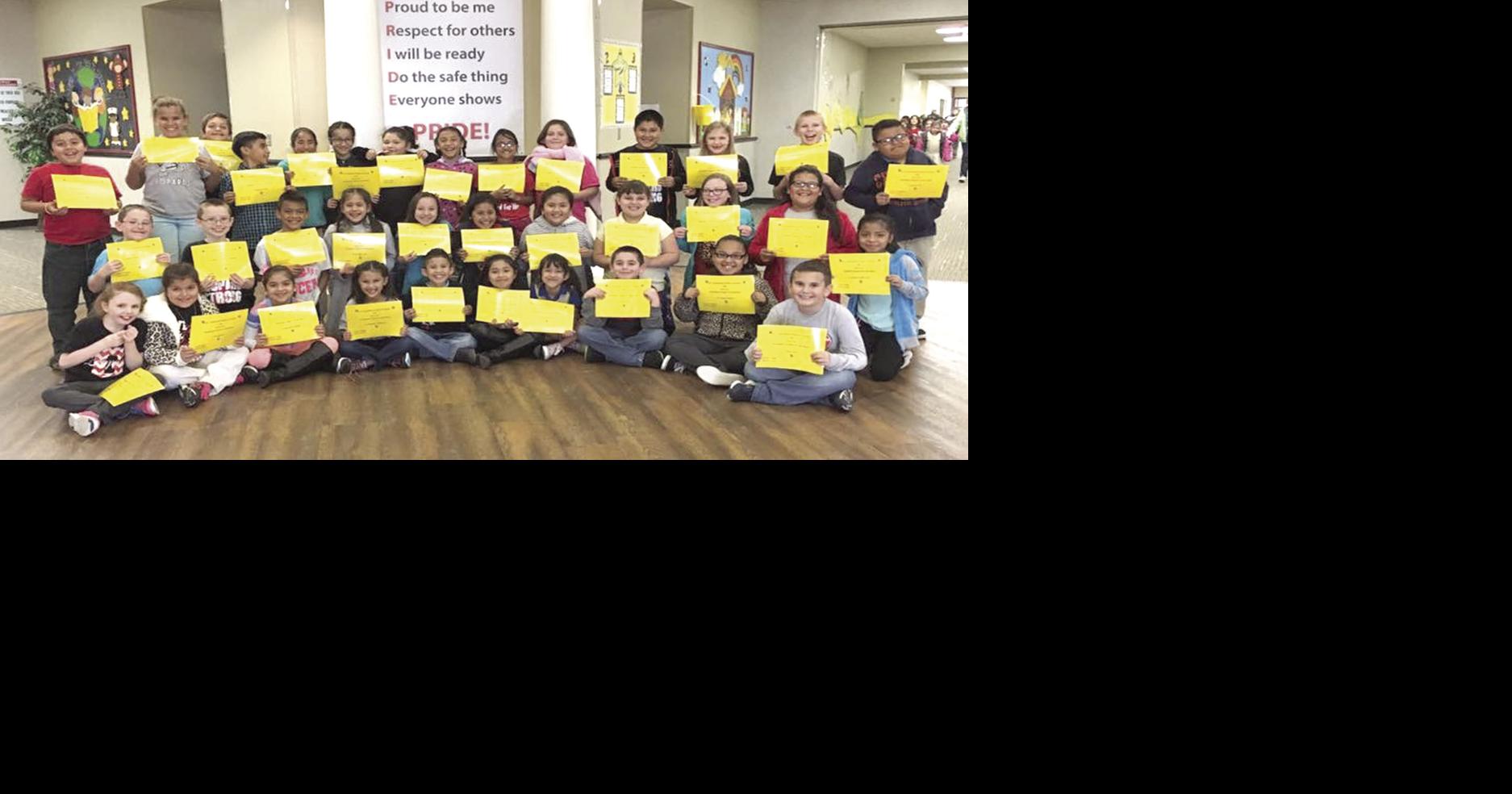 Chalmers Elementary recognizes students News
