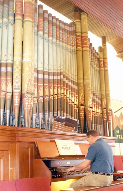 Historic Pipe Organ Gets Makeover Local News Gainesvilleregister Com