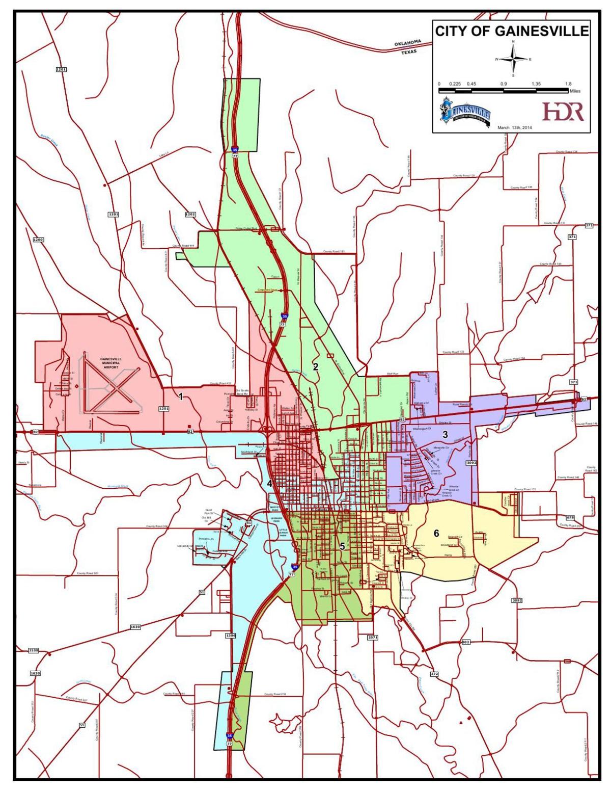 Gainesville City Limits Map Gainesville City Council Ward Map | | Gainesvilleregister.com