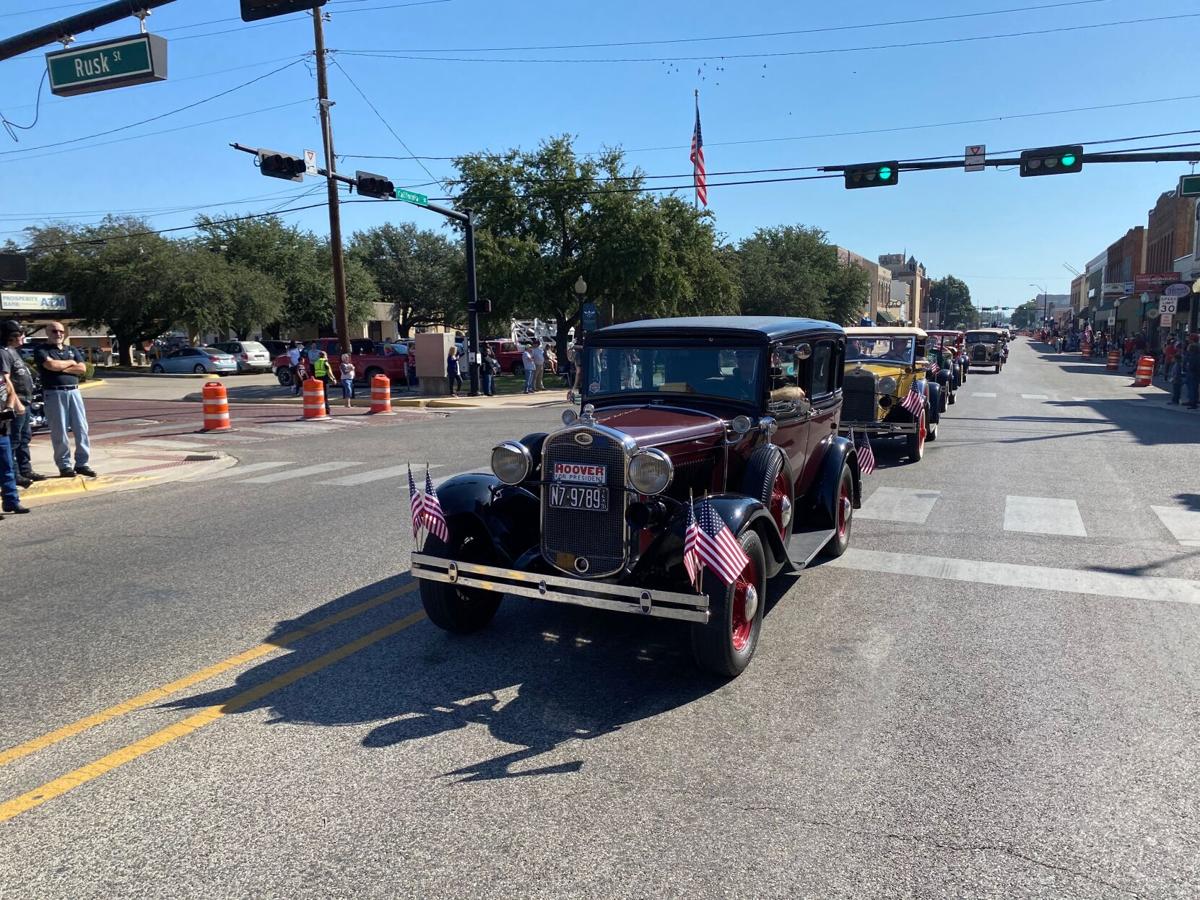 2021 Medal of Honor parade in downtown Gainesville