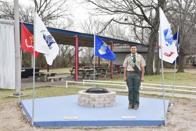 An Honorable Disposal Eagle Scout, Flag Retirement Fire Pit