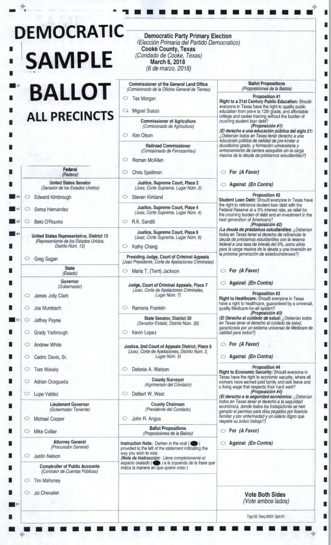 Alabama Primary Election Sample Ballot 2025 Barb Johnna