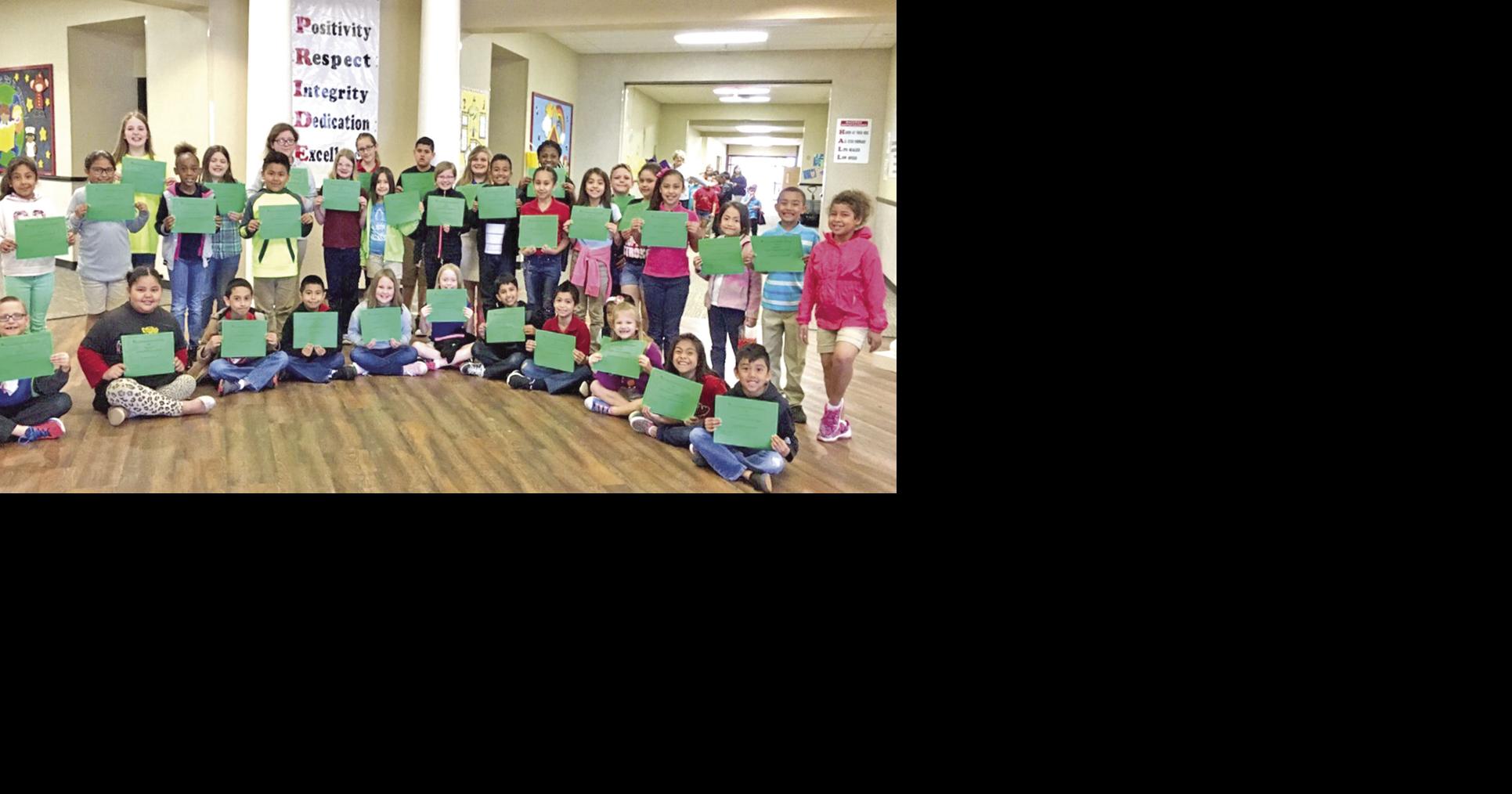 Chalmers Elementary School students of the month News