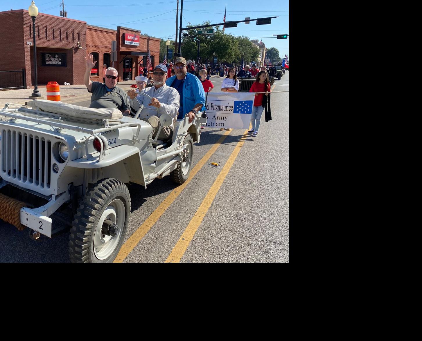 2021 Medal of Honor Parade in downtown Gainesville