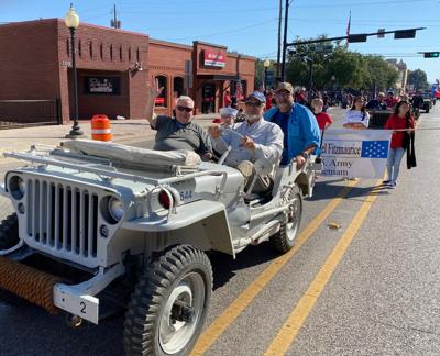 2021 Medal of Honor parade in downtown Gainesville