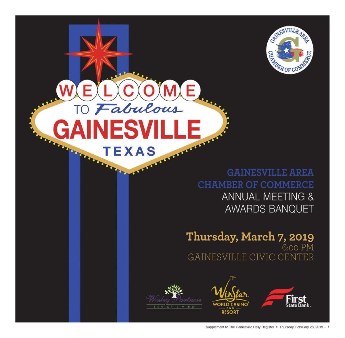 Gainesville Area Chamber of Commerce annual meeting 2019 Seasonal