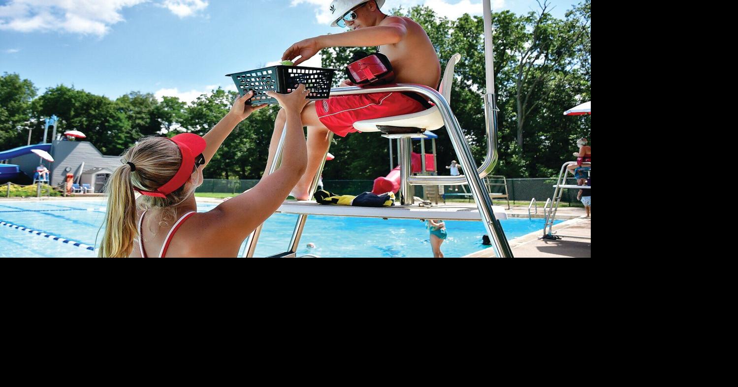 Cooling off at the pool: People are swimming out at the Alice T. Virtue ...