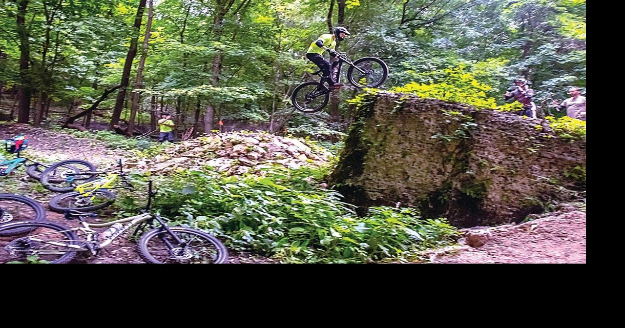 Chestnut Mountain tests out new mountain biking trails with a test run ...