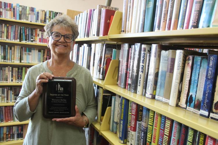 Maryann Bailey was recognized as Trustee of the Year by the Idaho Library Association. SHe has worked with the St. Maries Public Library Board of Trustees for 20 years.