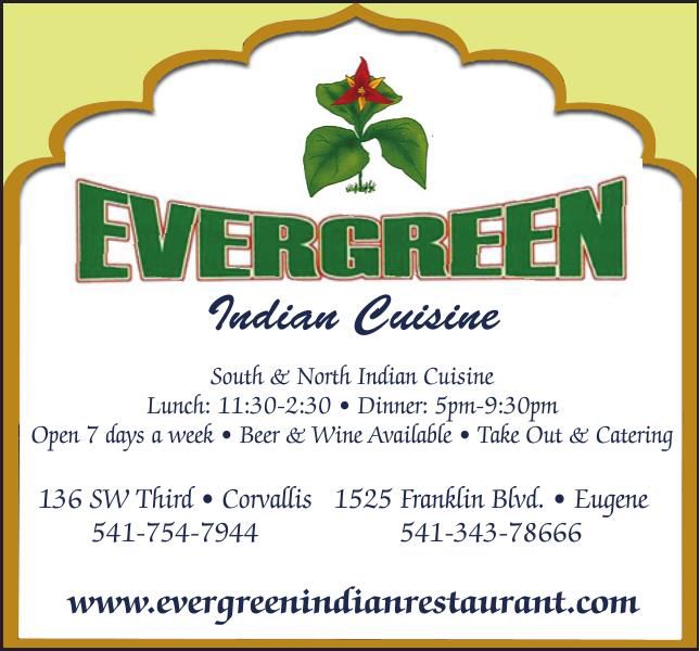EVERGREEN INDIAN CUISINE