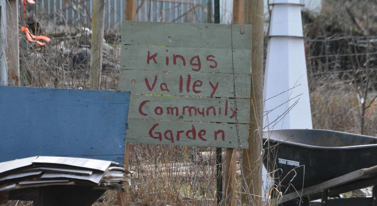 KVCS community garden sign