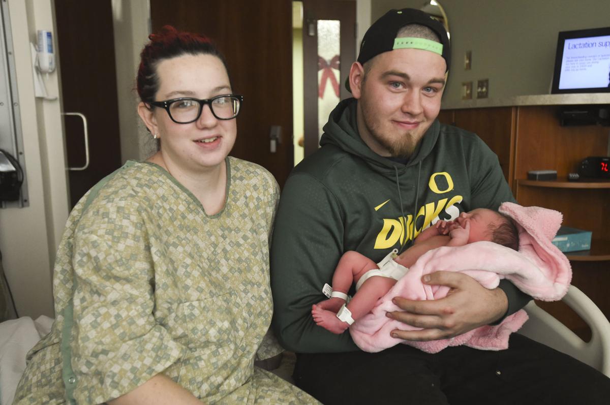 Madlyin Rose Gosnell is midvalley first baby Local