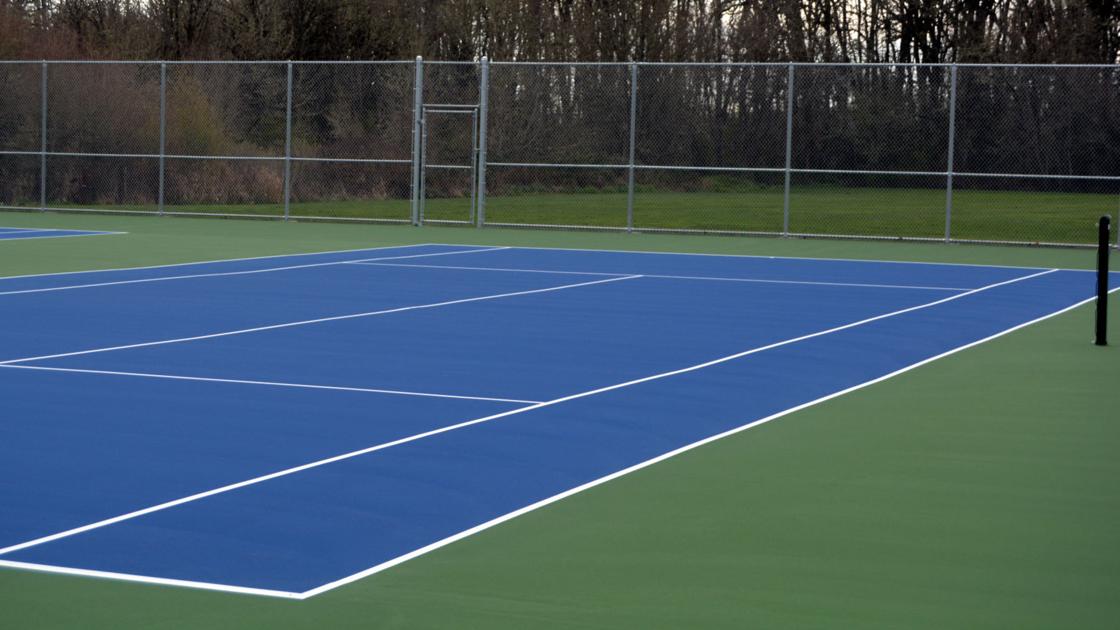 New tennis courts finished but it’s uncertain when they will open to