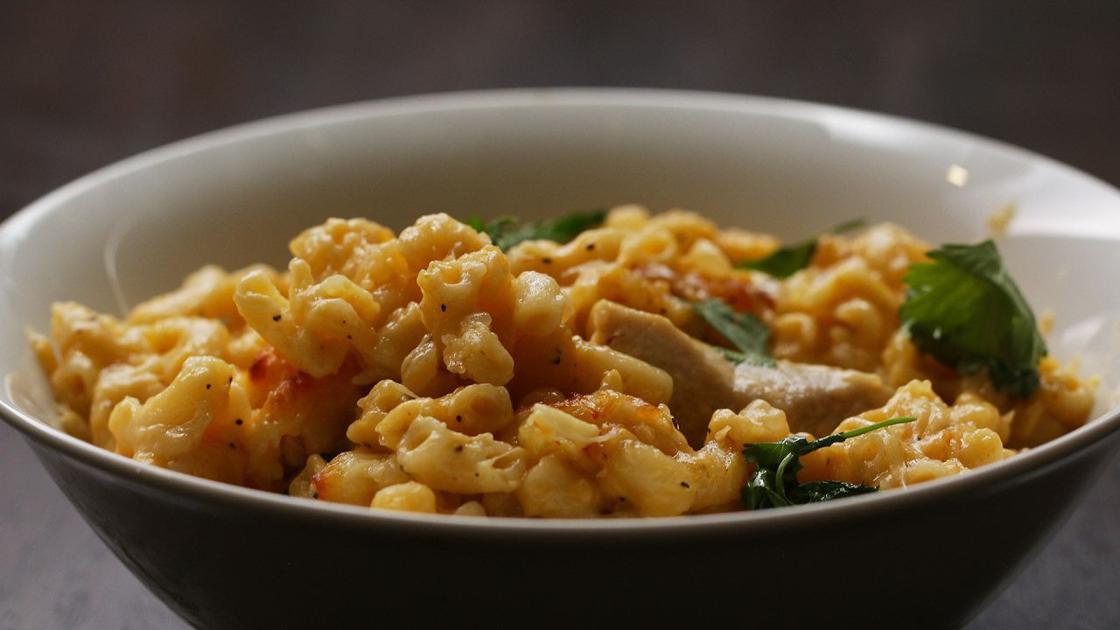 Butter Chicken Mac 'N' Cheese Food and Cooking