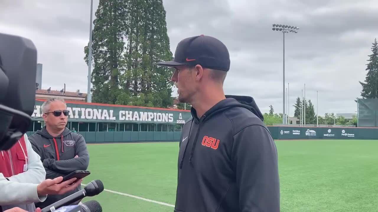 Oregon State baseball's resurgence: How a nameplate takedown, a fox hat and  lineup changes saved the Beavers' season 