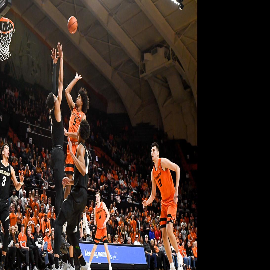 Osu Men S Basketball Beavers Come Up Empty In Blowout Loss To Buffaloes Basketball Gazettetimes Com