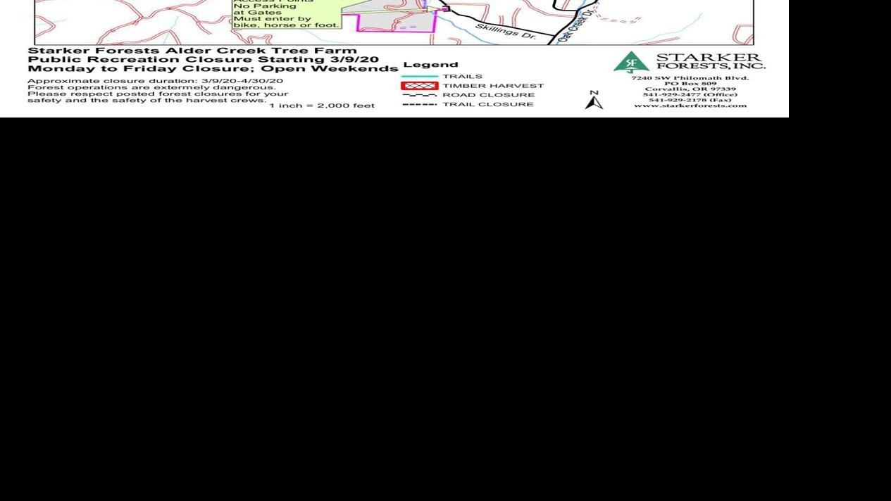 Starker Forests Alder Creek Tree Park Area Gazettetimes Com