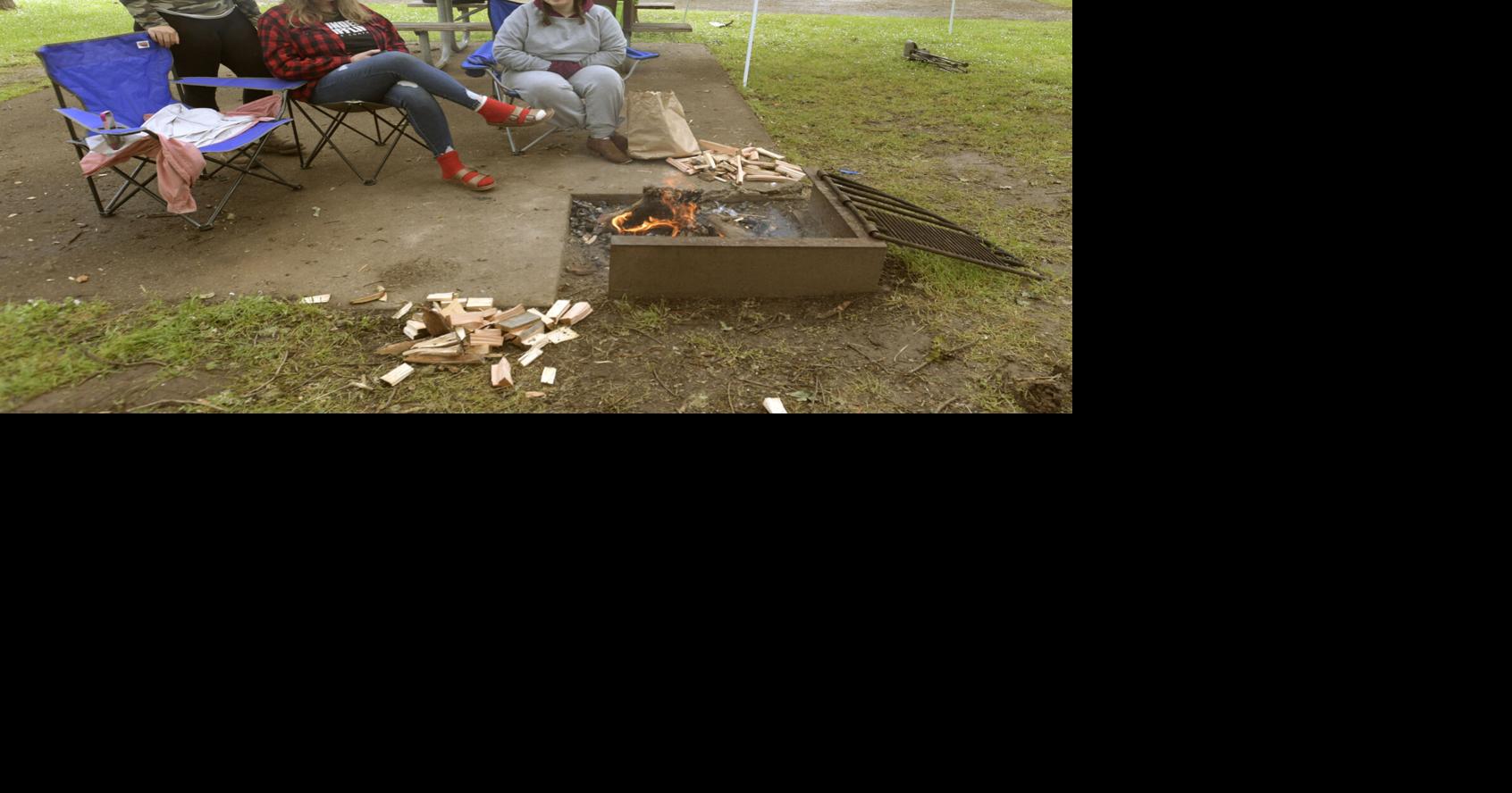 Campfires banned in state parks east of I5