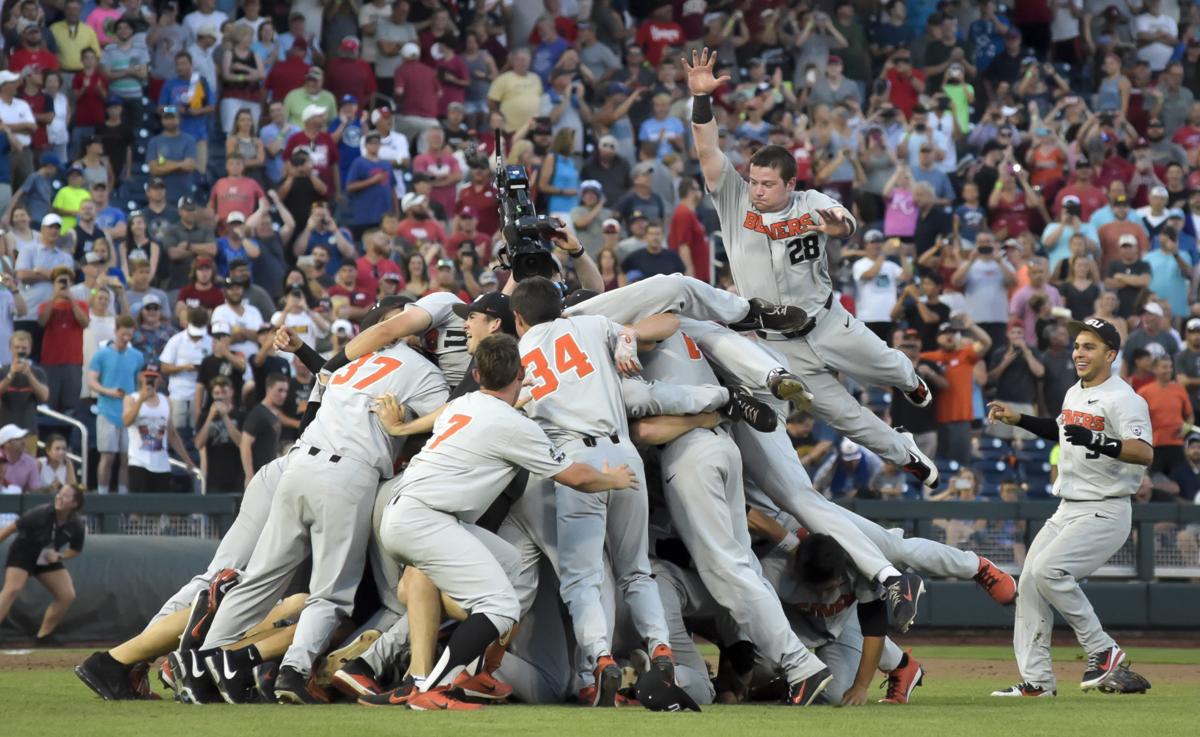 Osu Baseball Beavers Finish The Job Win Third Cws Title Baseball Gazettetimes Com