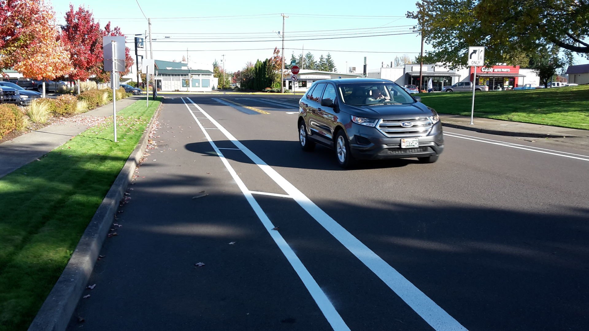 buffered bike lanes