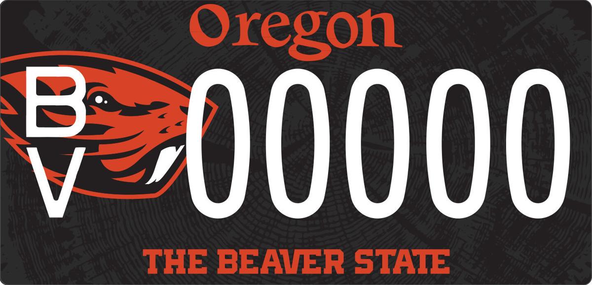Design refresh: License plate for Oregon State University