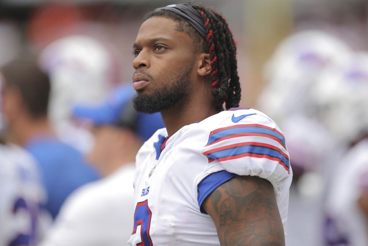 Bills safety Damar Hamlin returns to action in first regular