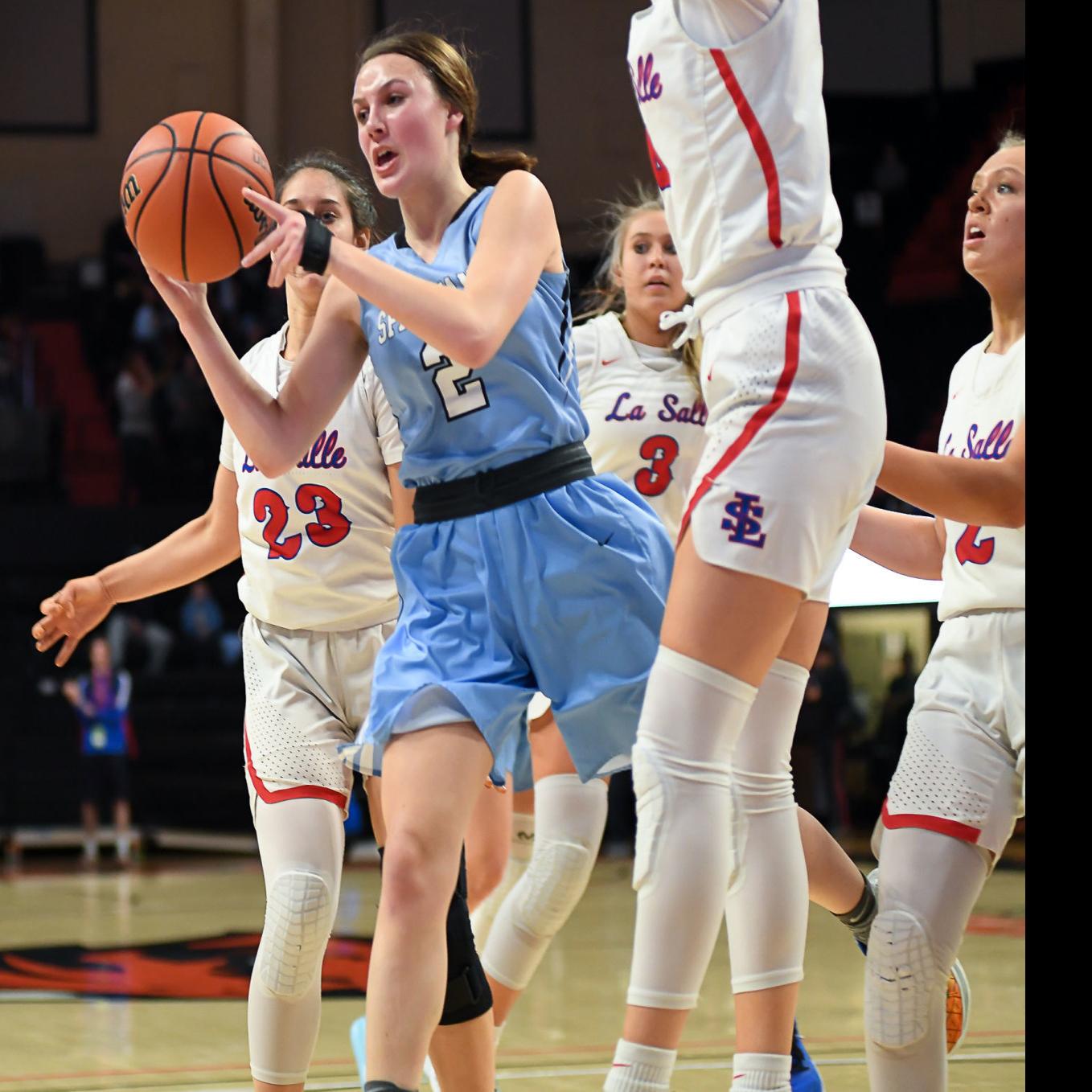 5a Girls Basketball Spartans Battle But Fall To La Salle Prep