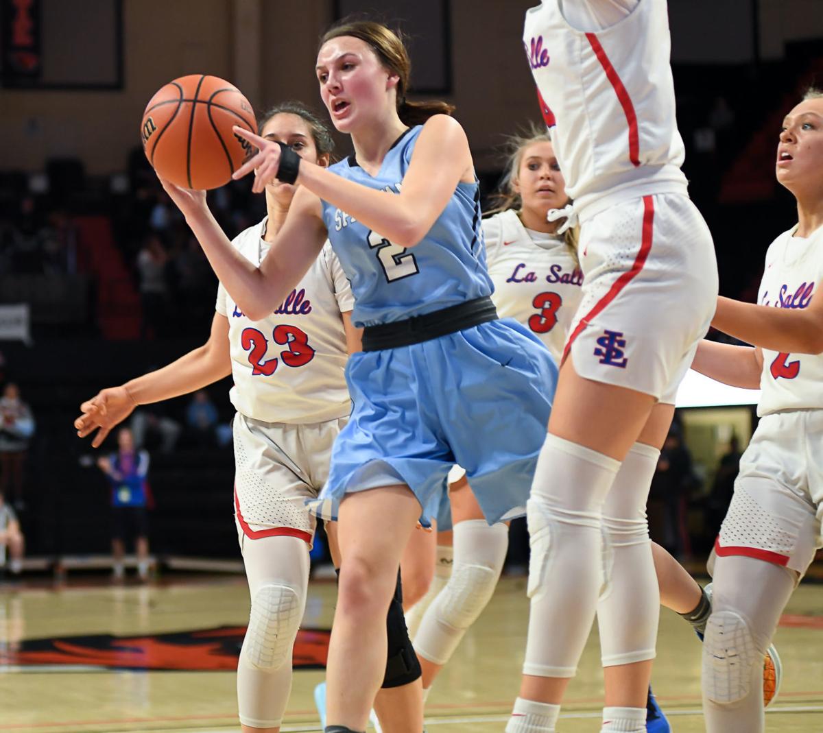 5a Girls Basketball Spartans Battle But Fall To La Salle Prep
