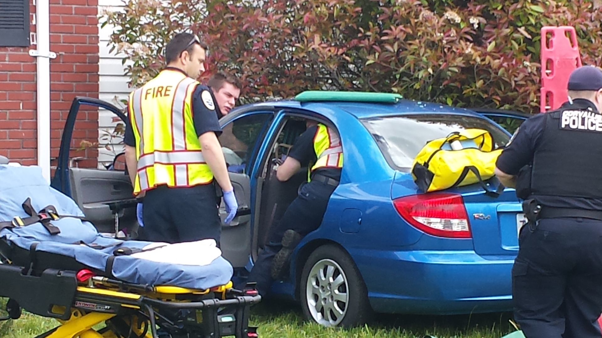 Driver Taken To Hospital After Car Crashes Into House | Local ...