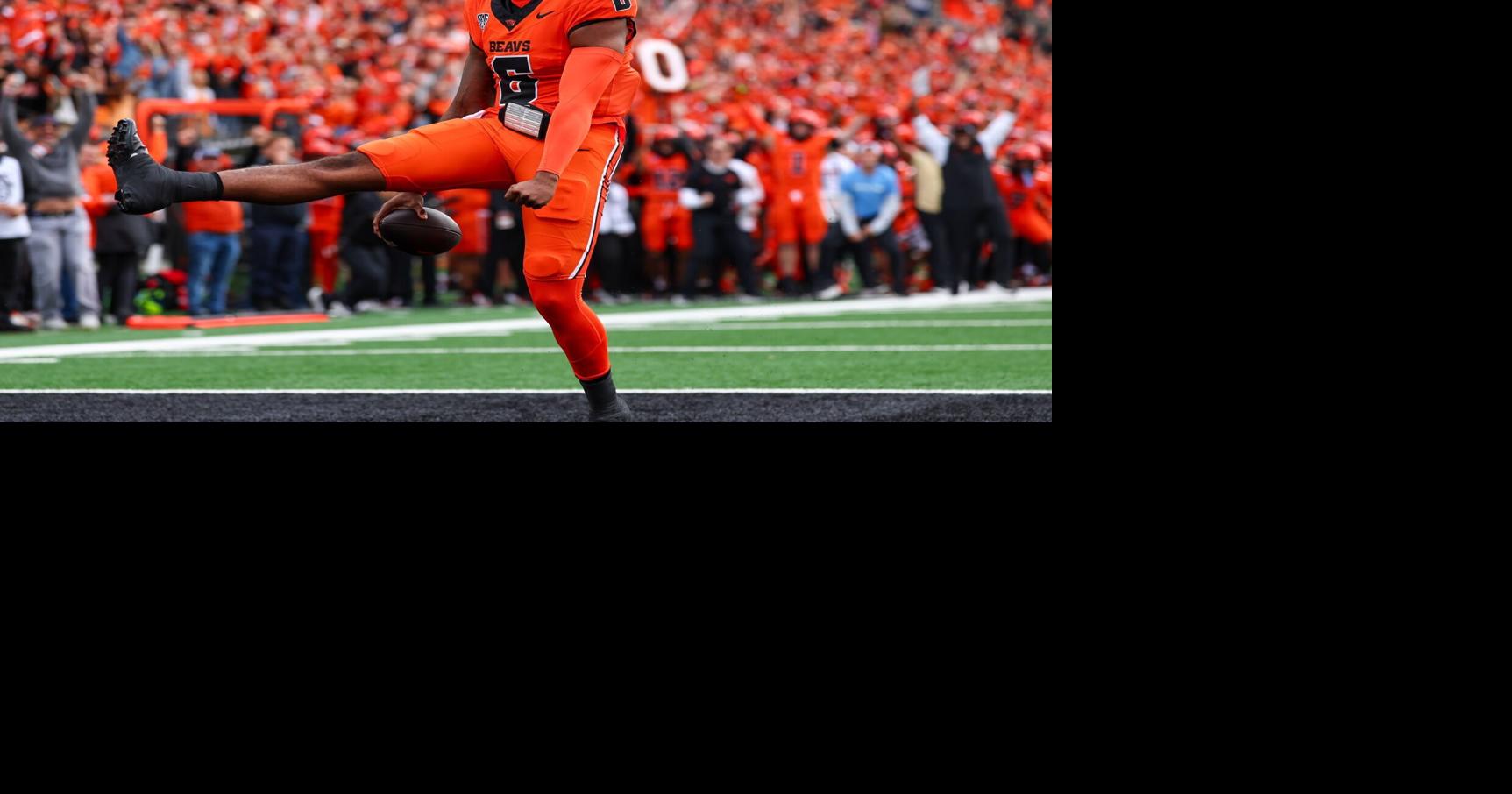 Maalik Murphy with receiving touchdown for Oregon State