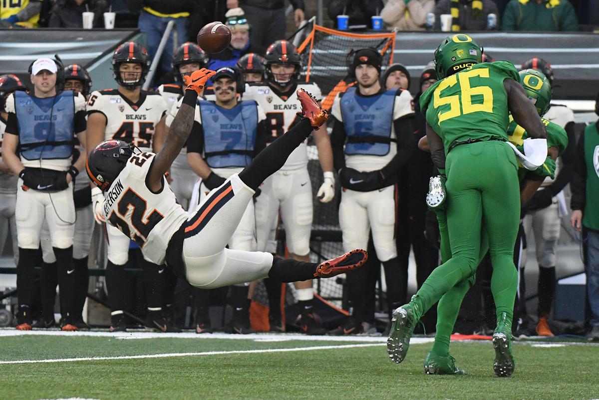 Osu Football Beavers Come Up Short In Loss To Ducks Football