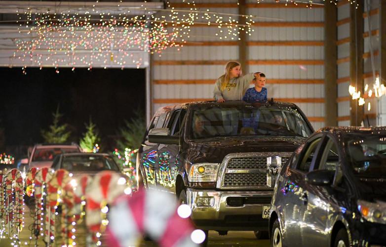 Photos Pastega display lights up holiday season