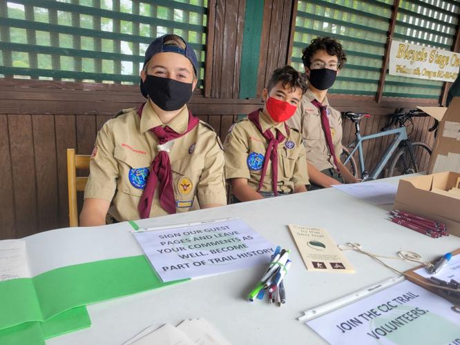 C2C Trail grand opening draws crowd to Benton County Fairgrounds