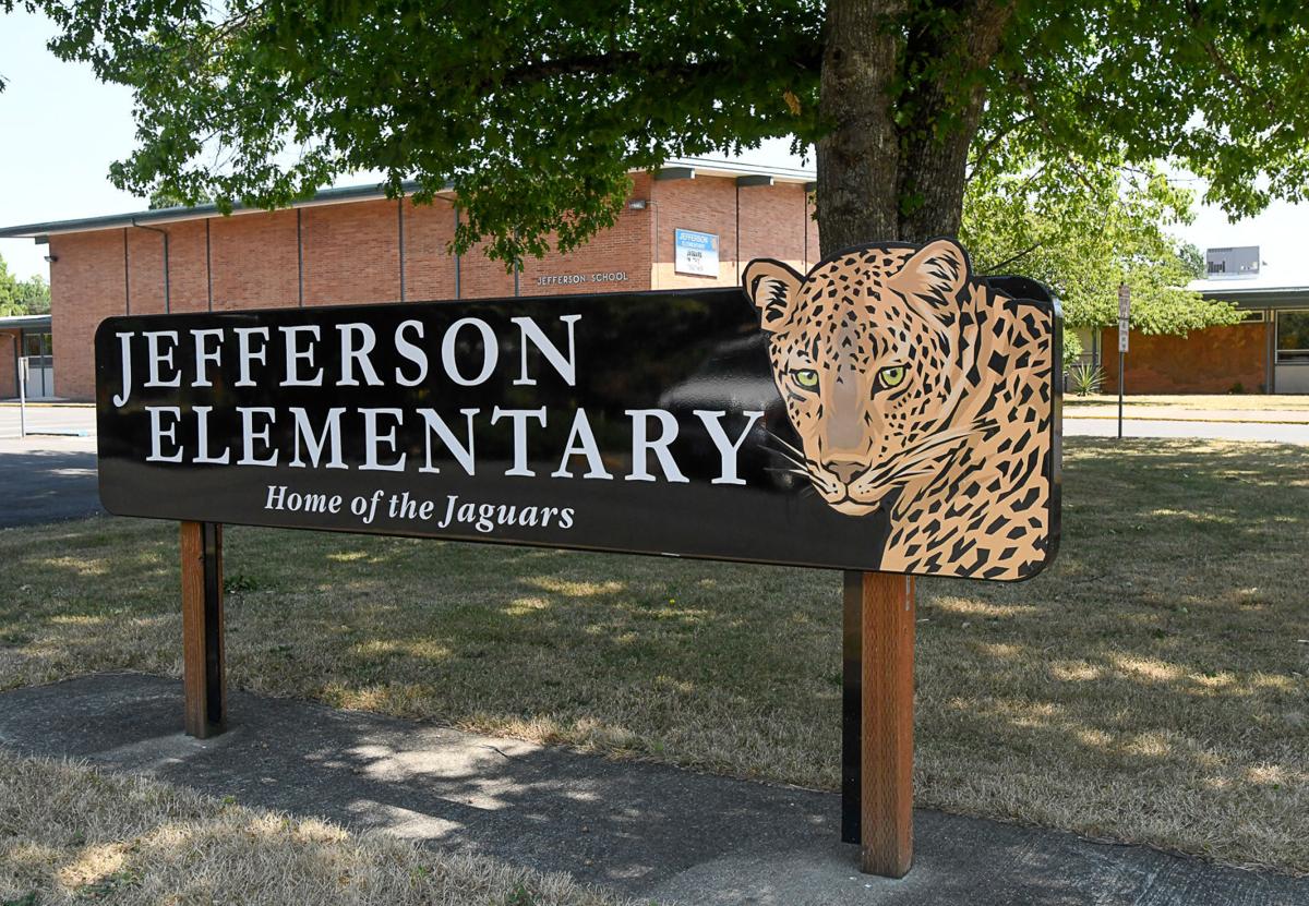 Jefferson Elementary School Sign