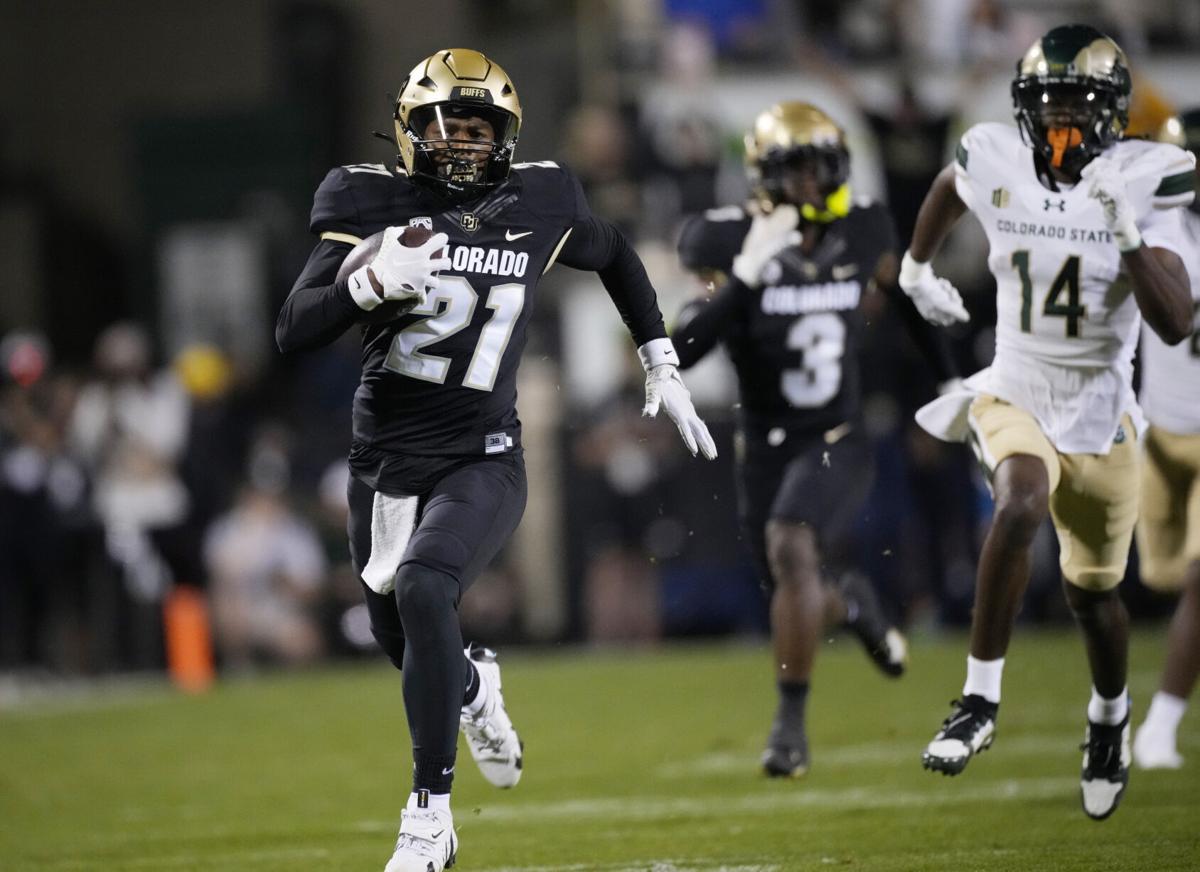 Wearing No. 21 just like dad, safety Shilo Sanders leads Colorado's ...