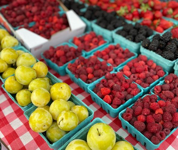 Farmers market tours with the OSU Basic Needs Center help students access fresh, local produce