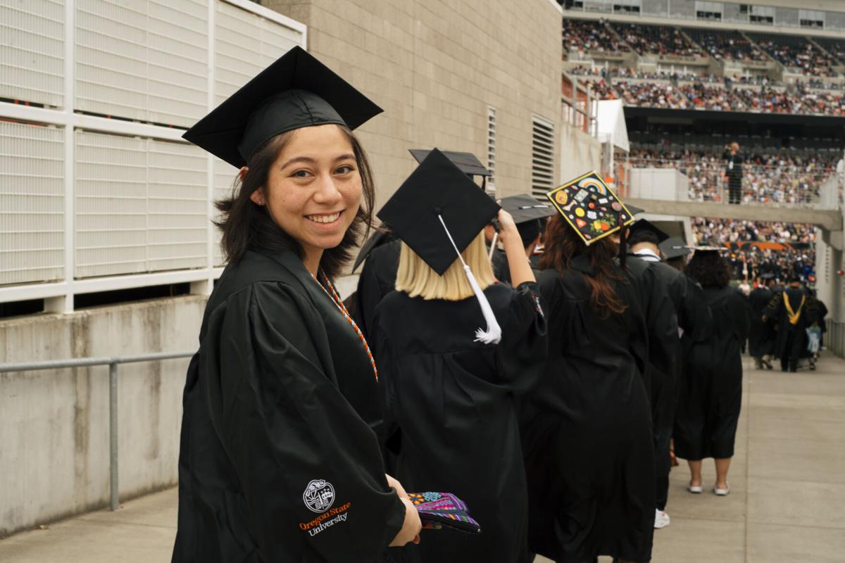 At OSU 2023 commencement, one graduate says, thanks mom