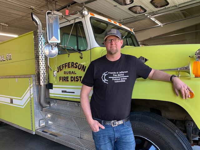 Jefferson Fire District election Travis Powers