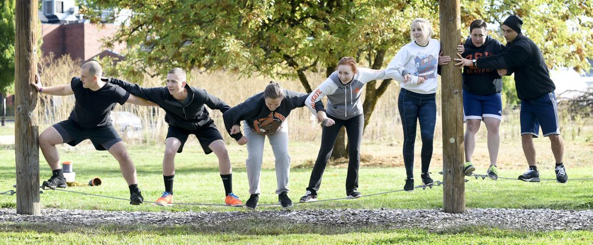 Osu Ropes Course OSU Air Force cadets learn the ropes