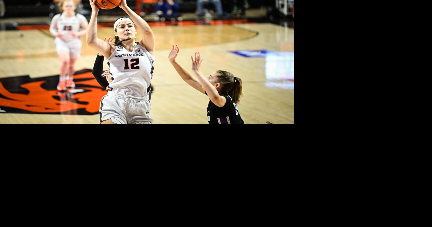 OSU women's basketball Beavers advance with 7456 win over Portland