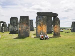 Stonehenge not visibly damaged by protest paint. It’s clean and ready to rock the solstice.
