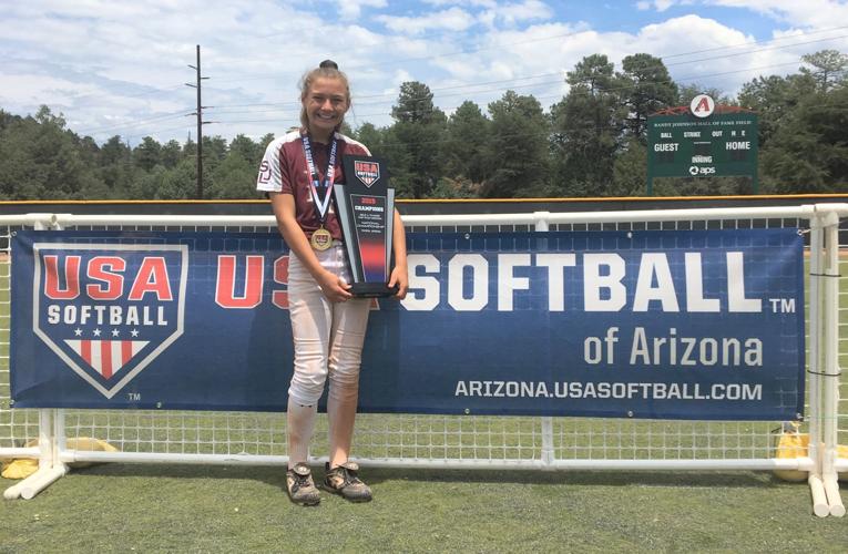 Lady Knights 12U softball: Evy Remington