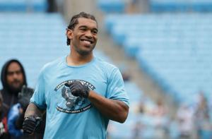 Scott Fowler: Julius Peppers was a media-shy Panthers star. It turns out he has a lot to say.