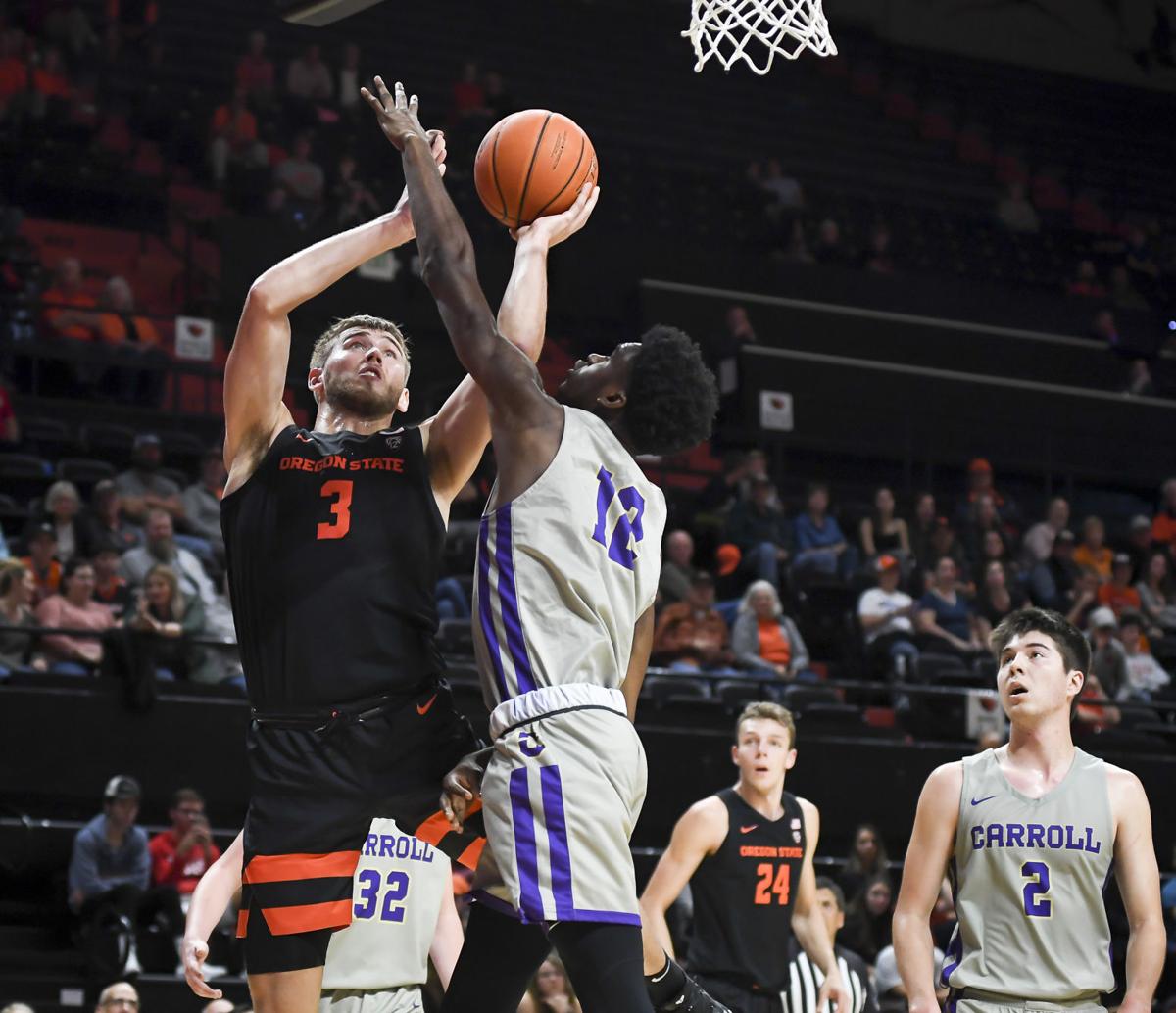 Osu Men S Basketball Beavers Meet Goals In Exhibition Win