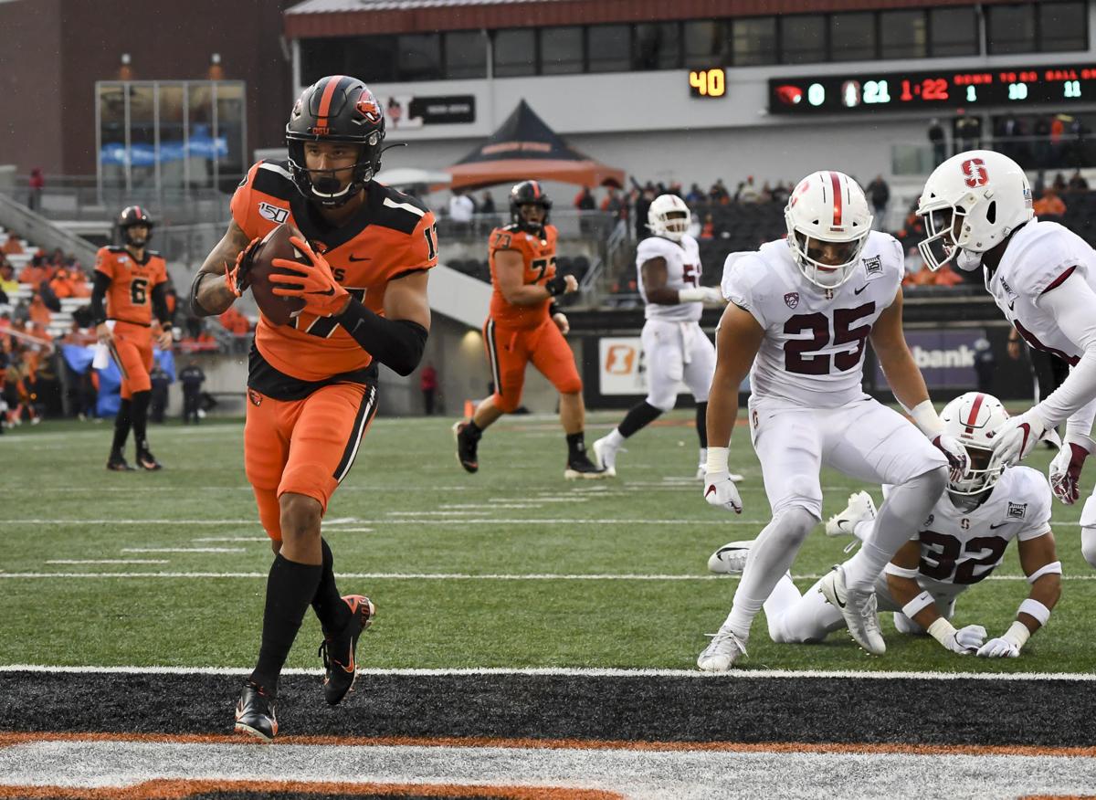 OSU Stanford football Hodgins TD