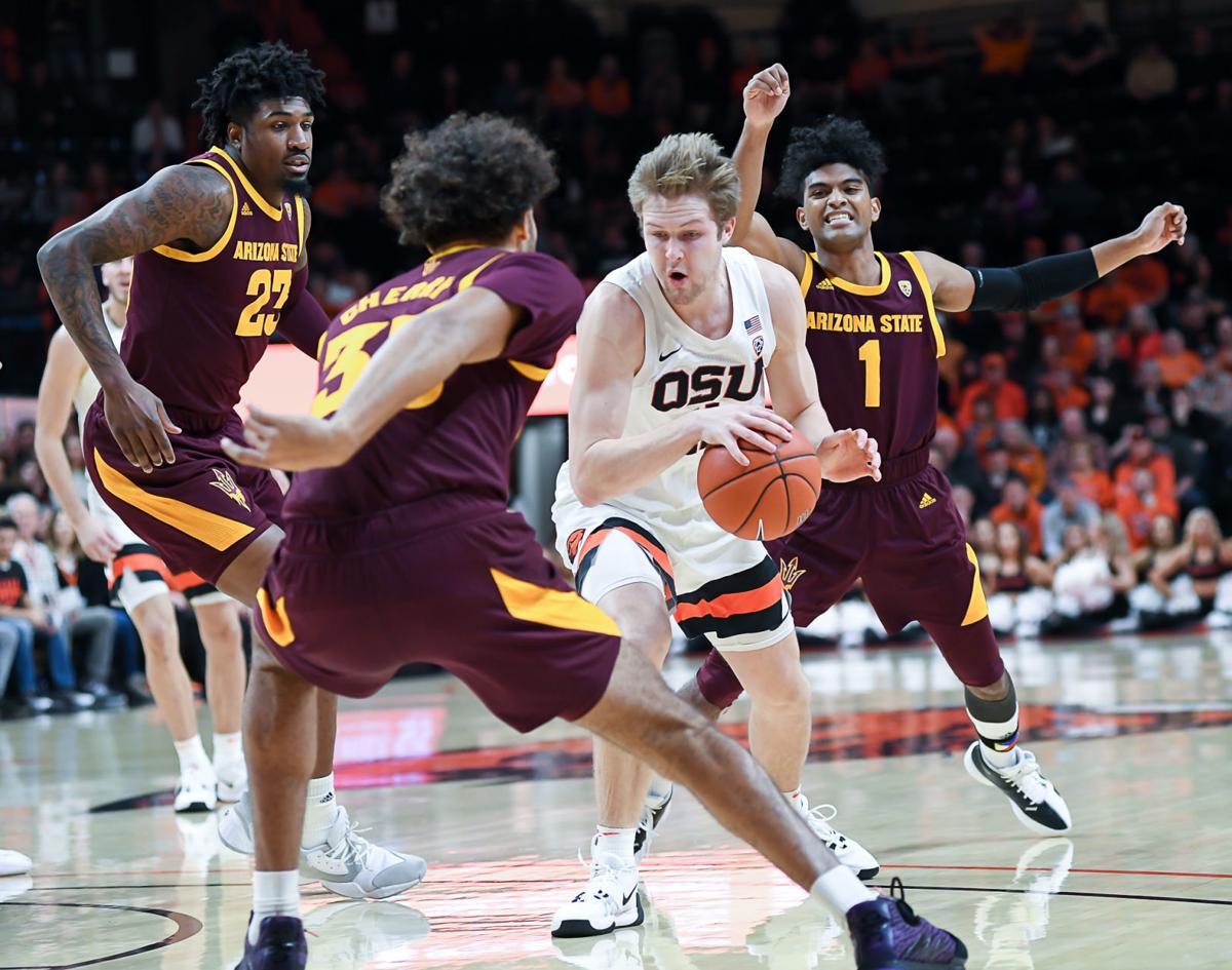 Oregon State vs Arizona State mens basketball Oregon State vs Arizona State mens basketball