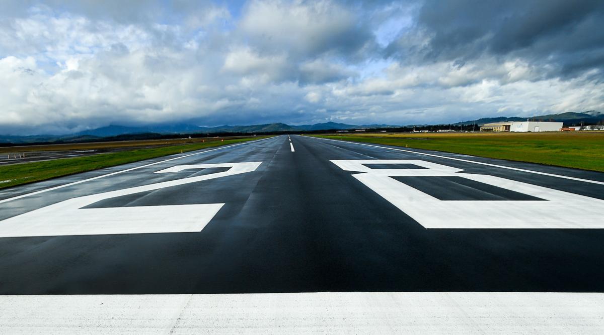 Airport runway stock 03