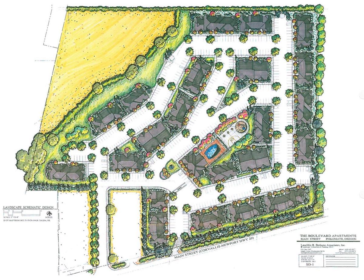 Proposed 258-unit apartment complex moves through site design review